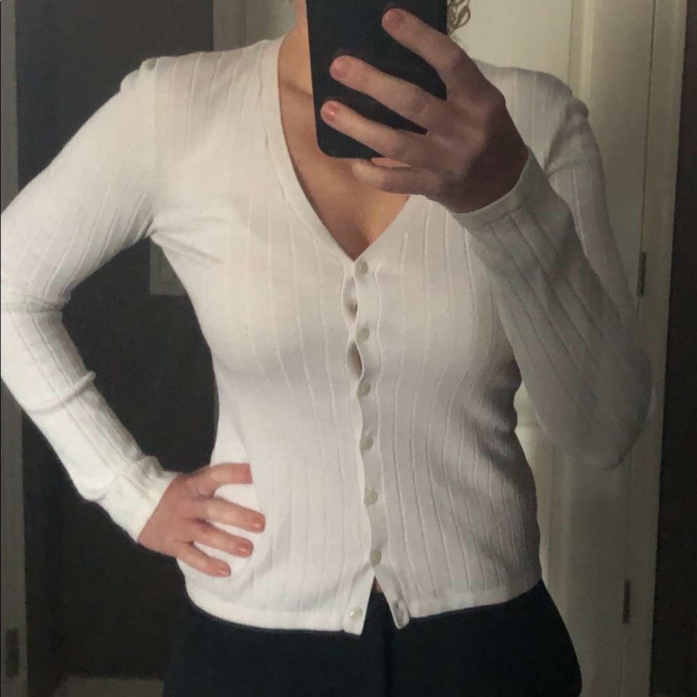 Guess Collection Vneck Cardigan - Picture 5 of 5